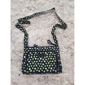 Vera Bradley Lucky Dots Hipster‎ Quilted Crossbody Bag